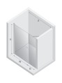 New Trendy Drzwi Wnękowe New Soleo 1D U 100X195 Czyste 6mm Active Shield 2 0  D-0139A D-0094B
