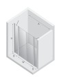 New Trendy Nz2 Drzwi Wnękowe New Soleo 2D U 140X195 Czyste 6mm Active Shield 2 0  D-0265A