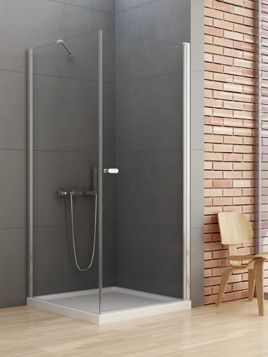 New Trendy Kabina New Soleo 1D Prostokątna U 100X90X195 Czyste 6mm Active Shield 2 0  D-0142A D-0088B