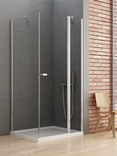 New Trendy Kabina New Soleo 1D Prostokątna U 100X90X195 Czyste 6mm Active Shield 2 0  K-0398