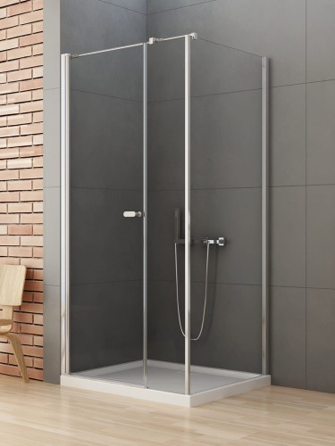 New Trendy Kabina New Soleo 1D Prostokątna U 110X100X195 Czyste 6mm Active Shield 2 0  K-0636