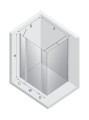 New Trendy Nz4 Kabina New Soleo 1D Prostokątna U 110X100X195 Czyste 6mm Active Shield 2 0  K-0372