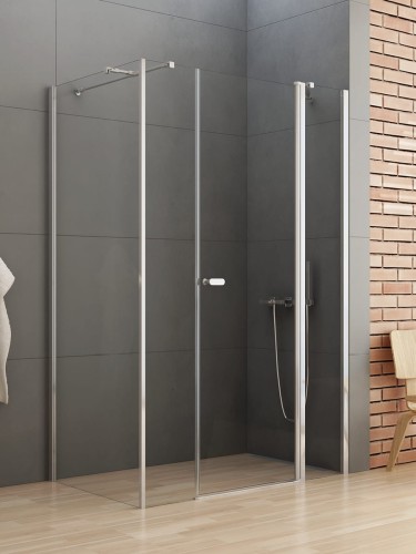 New Trendy Nz4 Kabina New Soleo 1D Prostokątna U 120X80X195 Czyste 6mm Active Shield 2 0  K-0373