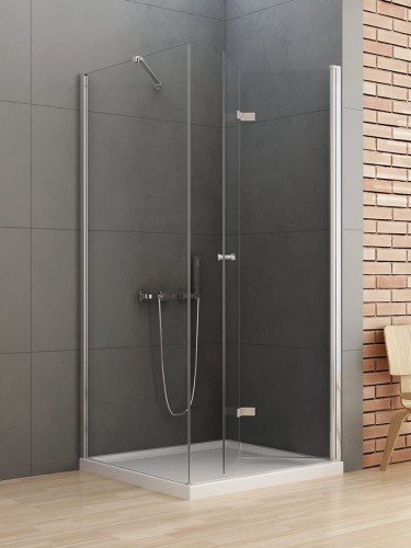 New Trendy Kabina New Soleo 1D Prostokątna P 90X110X195 Czyste 6mm Active Shield 2 0  D-0153A D-0150B