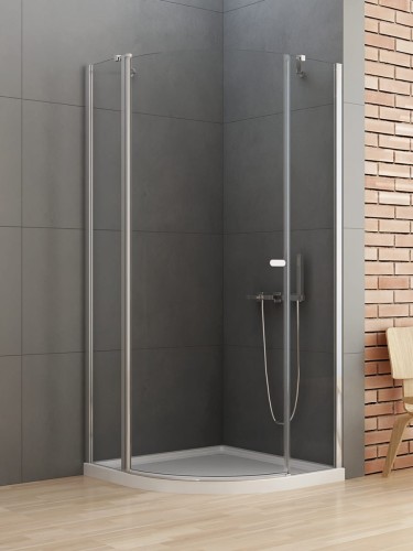 New Trendy Kabina New Soleo 1D Półokrągła U 90X90X195 Czyste 6mm Active Shield 2 0  K-0416