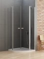 New Trendy Kabina New Soleo 2D Półokrągła  90X90X195 Czyste 6mm Active Shield 2 0  K-0419