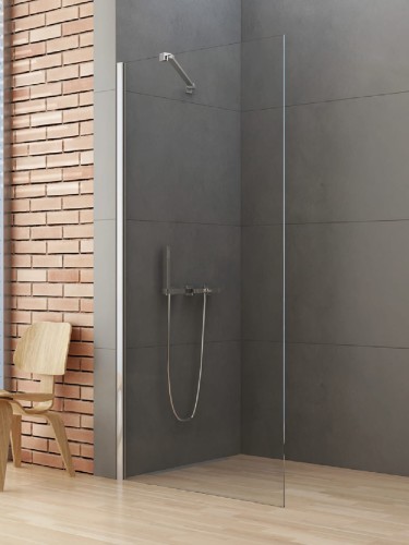 New Trendy Nz4 Kabina New Soleo Walk-In  60X195 Czyste 6mm Active Shield 2 0  K-0748