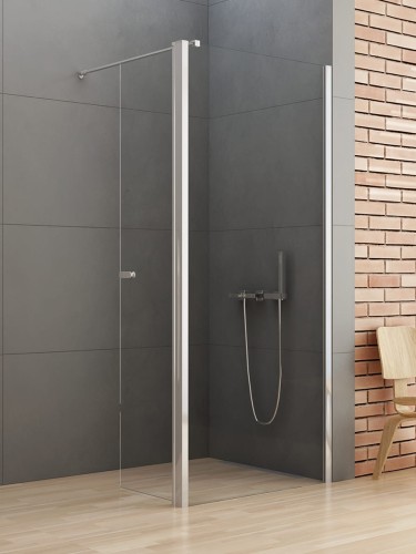 New Trendy Nz4 Kabina New Soleo Walk-In  120X195 Czyste 6mm Active Shield 2 0  K-0759