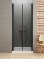 New Trendy Drzwi Wnękowe New Soleo Black 2D U 90X195 Czyste 6mm Active Shield 2 0  D-0215A