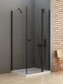 New Trendy Nz2 Kabina New Soleo Black 1D Prostokątna U 90X120X195 Czyste 6mm Active Shield 2 0  K-0681