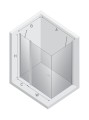 New Trendy Nz2 Kabina New Soleo Black 1D Kwadratowa U 110X110X195 Czyste 6mm Active Shield 2 0  K-0686