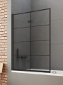 New Trendy Parawan Nawannowy New Soleo Black 1D L 100X140 Czyste 6mm Active Shield 2 0 Wzór Kratka P-0049