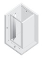 New Trendy Drzwi Wnękowe Alta 1D U 80X195 Czyste 6mm Active Shield 2 0  D-0087a
