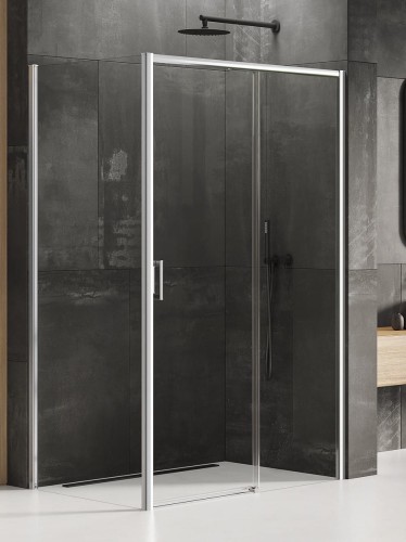 New Trendy Kabina Prime 1D Prostokątna P 100X80X200 Czyste 6mm Active Shield 2 0  D-0299A D-0123B