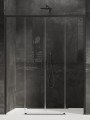 New Trendy Drzwi Wnękowe Prime Black 2D U 130X200 Czyste 6mm Active Shield 2 0  D-0359A