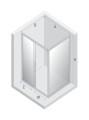New Trendy Kabina New Corrina 1D Prostokątna U 120X90X195 Czyste 6mm Active Shield 2 0  D-0090A D-0079B