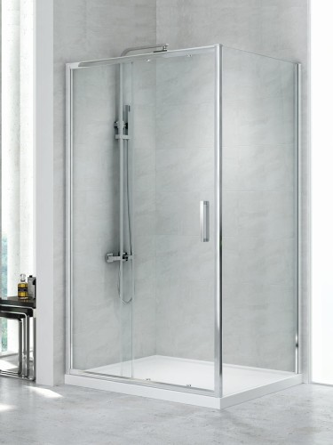 New Trendy Kabina New Corrina 1D Prostokątna U 130X90X195 Czyste 6mm Active Shield 2 0  D-0251A D-0079B