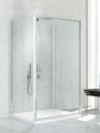 New Trendy Kabina New Corrina 1D Prostokątna Przyścienna U 100X80X195 Czyste 6mm Active Shield 2 0  K-0476