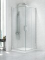 New Trendy Kabina New Praktic 2D Kwadratowa U 90X90X195 Czyste 6mm Active Shield 2 0  K-0466