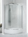 New Trendy Kabina New Praktic 2D Półokrągła U 90X90X165 Czyste 6mm Active Shield 2 0  K-0426