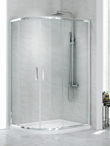 New Trendy Kabina New Maxima 2D Asymetryczna U 120X85X195 Czyste 6mm Active Shield 2 0  K-0578