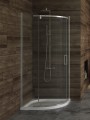 New Trendy Kabina New Komfort 1D Półokrągła U 80X80X195 Czyste 6mm Active Shield 2 0  K-0434