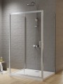 New Trendy Kabina New Varia 1D Prostokątna Przyścienna U 120X90X190 Czyste 6mm Active Shield  K-0513