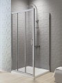 New Trendy Kabina New Varia 1D Kwadratowa U 90X90X190 Czyste 6mm Active Shield  D-0263A D-0102B