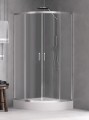 New Trendy Kabina Feria 2D Półokrągła U 90X90X185 Czyste 5mm Active Shield  K-0524
