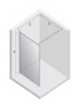 New Trendy Nz6 Kabina New Modus White Walk-In U 60X200 Czyste 8mm Active Shield 2 0 Wzór Ramka EXK-2220