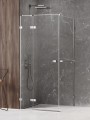 New Trendy Nz4 Kabina Avexa 1D Prostokątna L 110X90X200 Czyste 6mm Active Shield 2 0 Wieszak EXK-2403