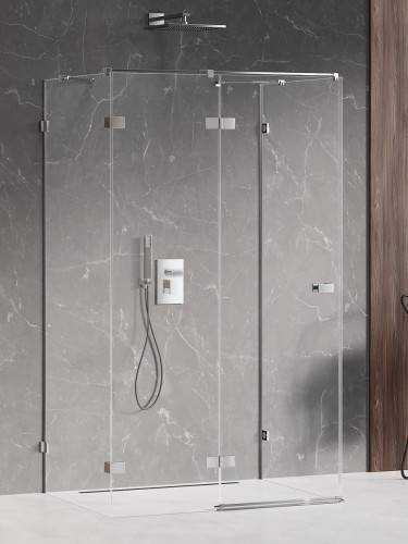 New Trendy Kabina Avexa 1D Prostokątna Przyścienna L 120X70X200 Czyste 6mm Active Shield 2 0  EXK-2467