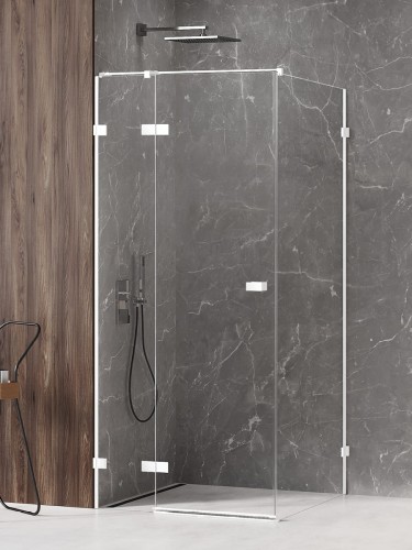 New Trendy Nz2 Kabina Avexa White 1D Prostokątna L 110X120X200 Czyste 6mm Active Shield 2 0  EXK-2724