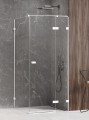 New Trendy Nz2 Kabina Avexa White 1D Prostokątna P 90X120X200 Czyste 6mm Active Shield 2 0  EXK-2742