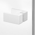 New Trendy Nz4 Kabina Avexa White 1D Prostokątna L 120X70X200 Czyste 6mm Active Shield 2 0 Wieszak EXK-2785