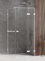 New Trendy Nz4 Kabina Avexa White 1D Prostokątna P 80X70X200 Czyste 6mm Active Shield 2 0 Wieszak EXK-2791