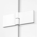 New Trendy Nz2 Kabina Avexa White 1D Prostokątna Przyścienna L 100X70X200 Czyste 6mm Active Shield 2 0  EXK-2858