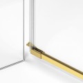 New Trendy Kabina Avexa Gold Shine 1D Prostokątna Przyścienna P 80X110X200 Czyste 6mm Active Shield 2 0  EXK-2128