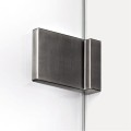 New Trendy Nz4 Kabina Avexa Gunmetal Brushed 1D Prostokątna P 120X110X200 Czyste 6mm Active Shield 2 0 Wieszak EXK-3316