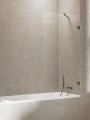 New Trendy Parawan Nawannowy Avexa Gunmetal Brushed  70X150 Czyste 6mm Active Shield 2 0  EXK-3517