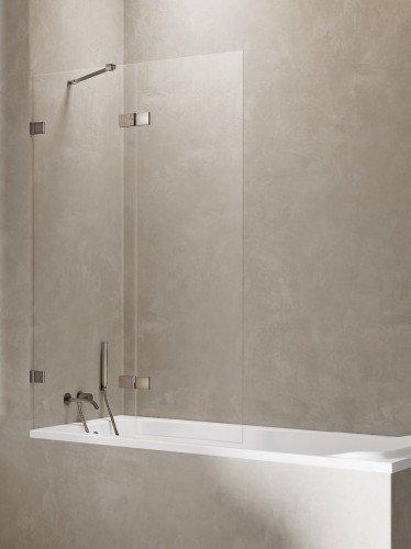 New Trendy Nz4 Parawan Nawannowy Avexa Gunmetal Brushed 1D L 120X150 Czyste 6mm Active Shield 2 0  EXK-3525
