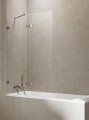 New Trendy Nz4 Parawan Nawannowy Avexa Gunmetal Brushed 1D L 130X150 Czyste 6mm Active Shield 2 0  EXK-3527