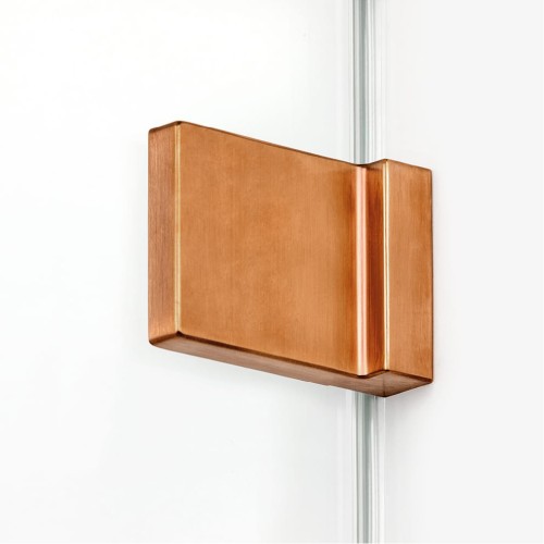 New Trendy Parawan Nawannowy Avexa Copper Brushed U 80X150 Czyste 6mm Active Shield 2 0  Wsp  Prostopadły EXK-3805-WP