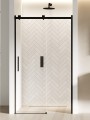 New Trendy Drzwi Wnękowe Softi Black 1D U 110X200 Czyste 8mm Active Shield 2 0  EXK-3951