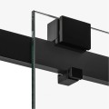 New Trendy Nz4 Drzwi Wnękowe Softi Black 2D U 150X200 Czyste 8mm Active Shield 2 0  EXK-3961
