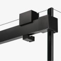 New Trendy Nz4 Kabina Softi Black 1D Prostokątna U 140X80X200 Czyste 8mm Active Shield 2 0  EXK-3985