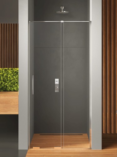 New Trendy Drzwi Wnękowe Smart 1D U 120X200 Czyste 8mm Active Shield 2 0  EXK-4007