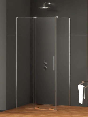 New Trendy Nz4 Kabina Smart 1D Prostokątna U 150X90X200 Czyste 8mm Active Shield 2 0  EXK-4046