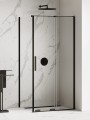 New Trendy Nz4 Kabina Smart Black 1D Prostokątna U 150X90X200 Czyste 8mm Active Shield 2 0  EXK-4150