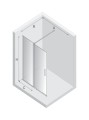 New Trendy Nz4 Kabina Smart Light Gold 1D Walk-In U 160X200 Czyste 8mm Active Shield 2 0  EXK-4301
